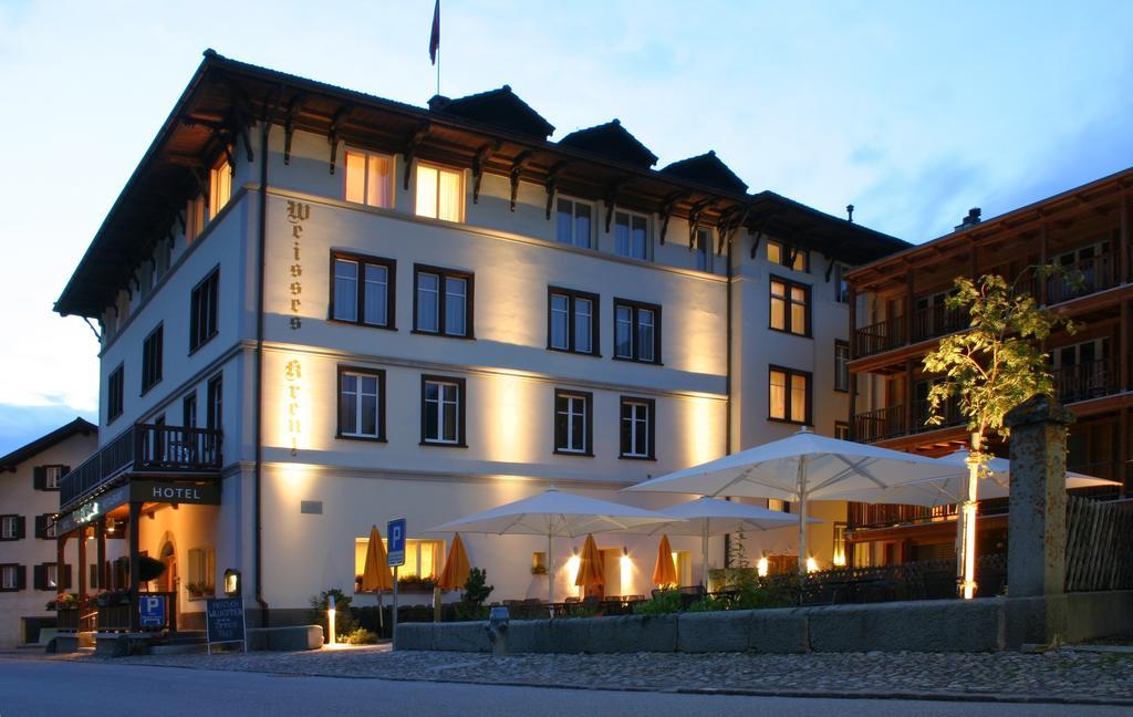 Hotel Weisses Kreuz Bergün Екстериор снимка